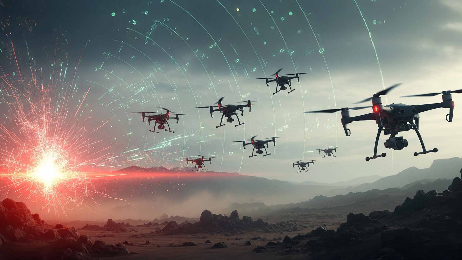 Frequency switching in military drones How it protects drones from jamming